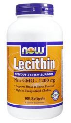 NOW Lecithin 1200 мг (100 кап)