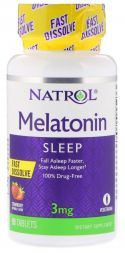 Natrol Melatonin Fast Dissolve 3 мг (90 таб)