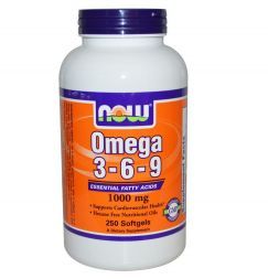 NOW Omega 3-6-9 1000 мг softgels (100 кап)