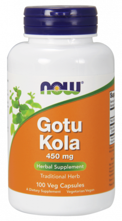 NOW Gotu Kola 450 мг (100 кап)