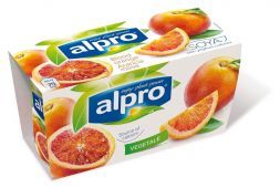 Десерт соевый йогуртный &quot;Красный апельсин&quot; обогащенный кальцием и витаминами (125 г), Alpro