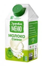 Молоко Соевое Здоровое меню (500 мл)