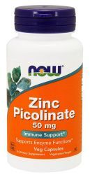 NOW Zinc Picolinate 50 mg (60 капс)