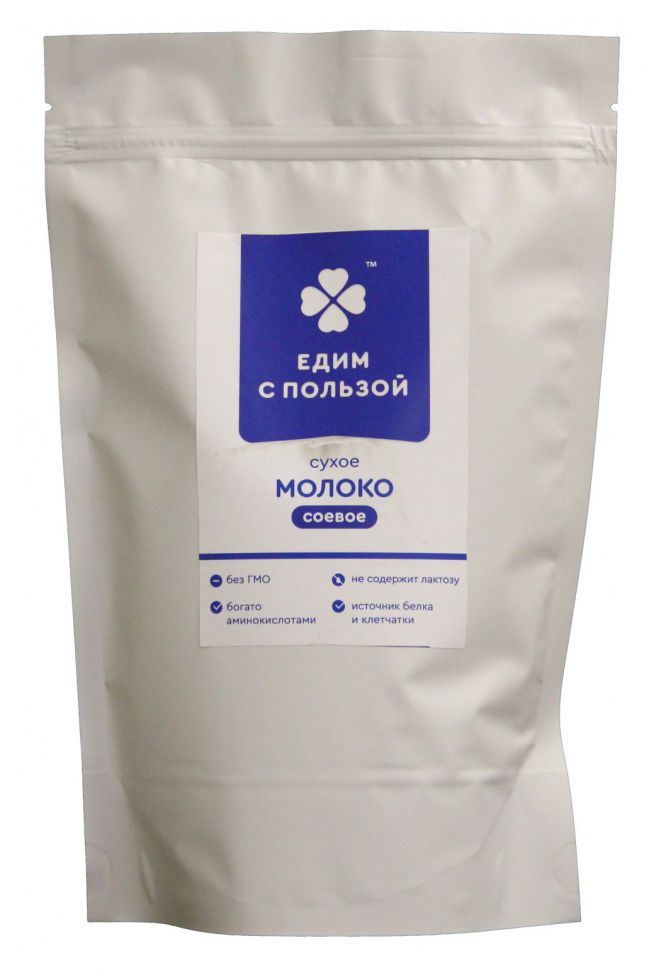 Молоко сухое соевое Едим с пользой (350 г) купить в Санкт-Петербурге FreshBurg