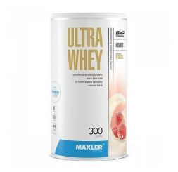 Протеин Maxler Ultra Whey Клубничный молочный коктейль (300 г)