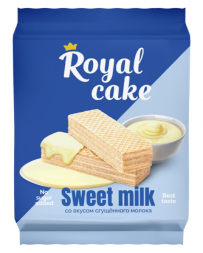 Вафли Royal Cake &quot;Сгущенное молоко&quot; ProteinRex (120г)