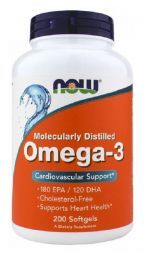 NOW Omega 3 1000 мг (200 капс)