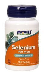 NOW Selenium 100 мкг (100 таб)