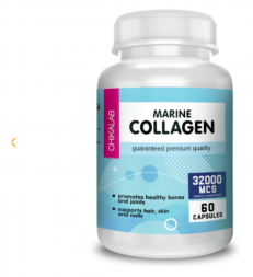 Marine collagen 32000 мкг Chikalab (60 кап)